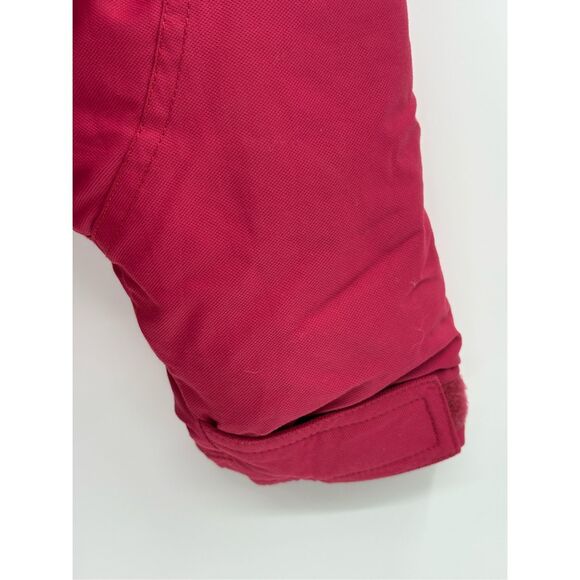 L.L. Bean Down Coat Women Small Pink Heavy Winter Hooded Parka‎ - Picture 8 of 11